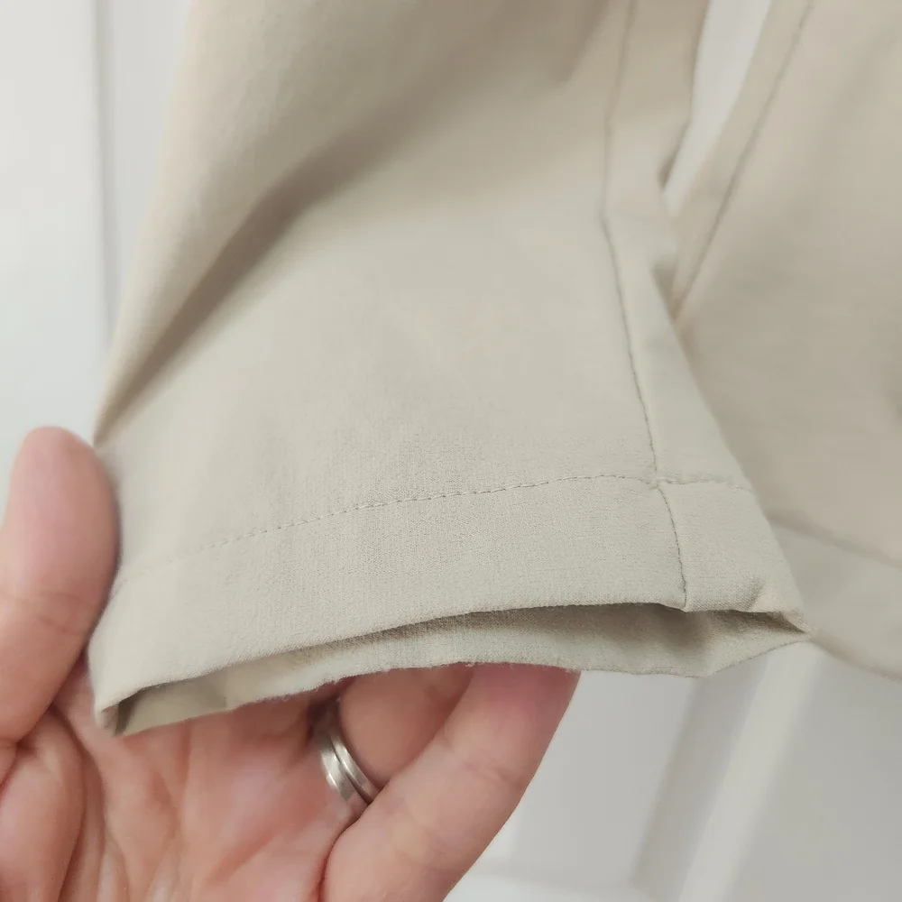 Lady Hagen Zip Front Tan Golf Jacket - Picture 5 of 9